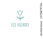eco friendly vector symbol....