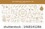 big set of christmas design... | Shutterstock .eps vector #1468141286