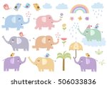 Vector Set Of Cute Isolated...