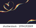 heart shape rainbow pride... | Shutterstock .eps vector #1994192009