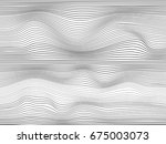 wave stripe background... | Shutterstock . vector #675003073