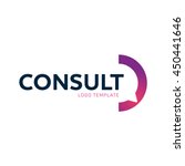 consulting agency logo | Shutterstock .eps vector #450441646