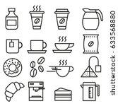 Set Of Linear Icons For...