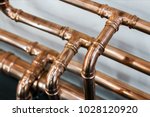 copper pipes and fittings for carrying out plumbing work.