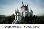 Old Fairytale Castle On The...
