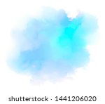 blue color vector hand drawn... | Shutterstock .eps vector #1441206020
