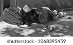 Small photo of SAN FRANCISCO CA USA 04 12 2015: Homeless has one of the Golden State most intractable problems. In San Francisco words like crisis and epidemic often describe the vast number of people on the street.