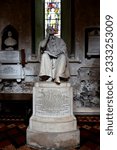 Small photo of DUBLIN REPUBLIC OF IRELAND 05 28 2023: Henry Richard Dawson was the Church of Ireland Dean of St. Patrick's Cathedral, Dublin from 1828 to 1840