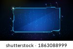 abstract futuristic background... | Shutterstock .eps vector #1863088999