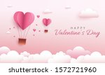 happy valentine's day greeting... | Shutterstock .eps vector #1572721960