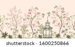 beautiful exotic chinoiserie... | Shutterstock .eps vector #1600250866
