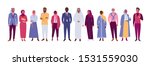 muslim people collection.... | Shutterstock .eps vector #1531559030