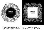 hand drawn bakery label set | Shutterstock .eps vector #1969441939