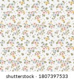 floral pattern. pretty flowers... | Shutterstock .eps vector #1807397533