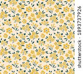 trendy seamless vector floral... | Shutterstock .eps vector #1893737926