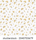 ditsies floral pattern. pretty... | Shutterstock .eps vector #2040703679