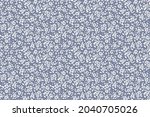 cute floral pattern in the... | Shutterstock .eps vector #2040705026