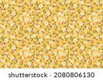 cute floral pattern in the... | Shutterstock .eps vector #2080806130