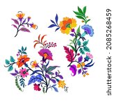 vector oriental motif of... | Shutterstock .eps vector #2085268459