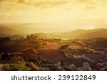 Tuscany - Landscape panorama, Toscana - Italy
