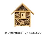 Insect Hotel Isolated On A...