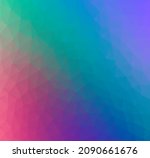 vector background from polygons ... | Shutterstock .eps vector #2090661676