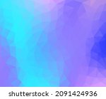 vector background from polygons ... | Shutterstock .eps vector #2091424936