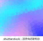 vector background from polygons ... | Shutterstock .eps vector #2094658903