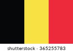 belgium flag | Shutterstock .eps vector #365255783