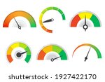set of different meter gauge...