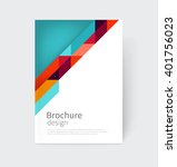 cover design. brochure  flyer ... | Shutterstock .eps vector #401756023