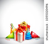 birthday background  birthday... | Shutterstock .eps vector #1055320496