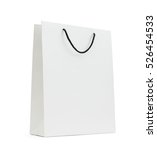 White Paper Bag For Luxury...