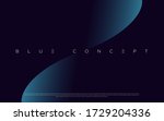 minimalist deep blue premium... | Shutterstock .eps vector #1729204336