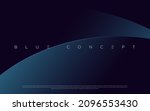 premium blue abstract... | Shutterstock .eps vector #2096553430