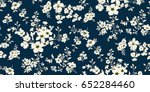 seamless floral pattern in... | Shutterstock .eps vector #652284460