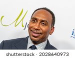 Small photo of Stephen Smith attends Harold and Carole Pump Foundation Gala at Beverly Hilton Hotel, Los Angeles, CA on August 20, 2021