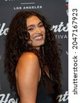 Small photo of Raquel Antonia attends The 17th Annual HollyShorts Opening Night Festival at Japan House, Los Angeles, CA on September 23, 2021