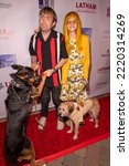 Small photo of Alex Plank, Chloe Estelle attends 1st Annual All Ghouls Gala Fundraiser for Autism Care Today at private residence, Woodland Hills, CA, October 29th 2022