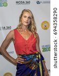 Small photo of Model Emilee Bee Brand attends Moda360 Innovative Exhibit Of International Art, Fashion And Film on August 1st 2017 at The New Mart building in Downtown Los Angeles, CA.