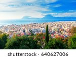 Patras city, Greece, view from above scenery. Patras is Greece