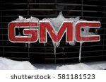 Frozen GMC. Car grill