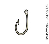 Doodle Icon. Hook For Fishing....