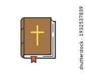 Holy Bible Icon. Vector...