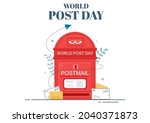 World Post Day Background Which ...