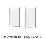 white blank empty high... | Shutterstock . vector #1427437043