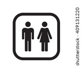 man  woman  icon   isolated.... | Shutterstock .eps vector #409131220