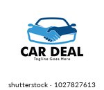 vector logo design of car... | Shutterstock .eps vector #1027827613