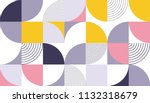 geometric pattern vector... | Shutterstock .eps vector #1132318679