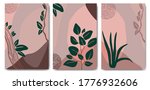set poster of abstract trendy... | Shutterstock .eps vector #1776932606